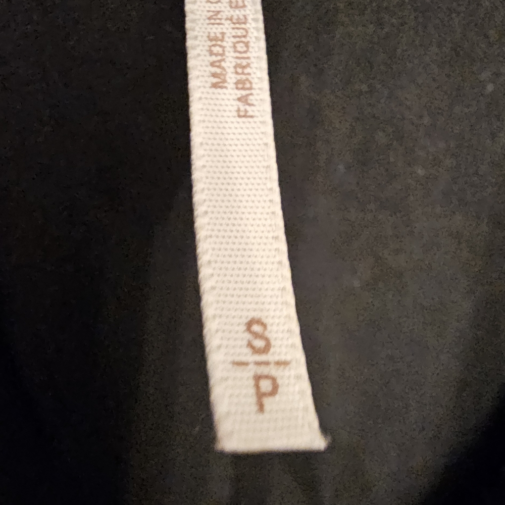 Free People (S) Black Dress Coat - Picture 4 of 4
